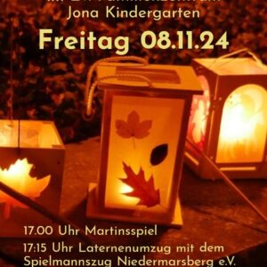 St. Martinsumzug im Familienzentrum Jona Kindergarten